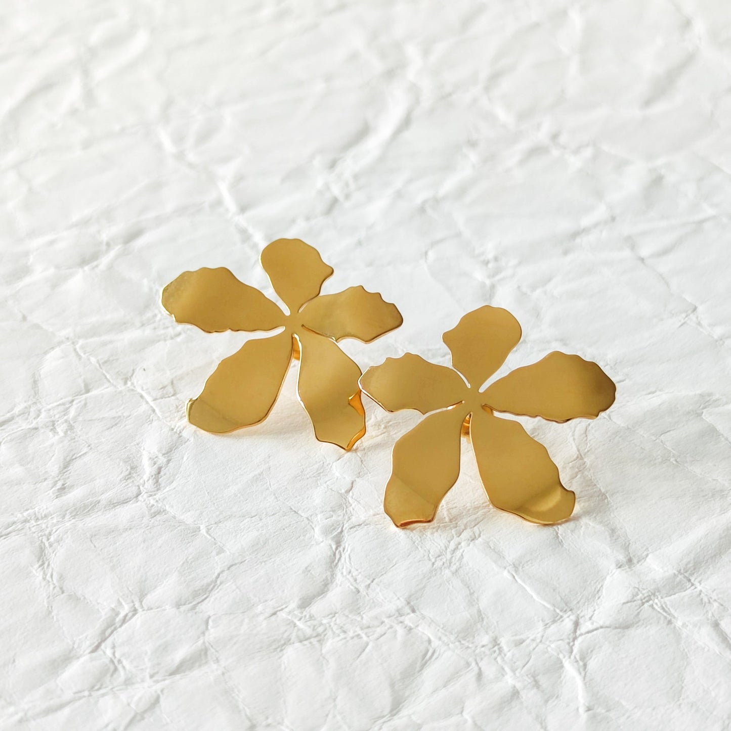 brincos dourados aço inox my golden girl joalheria bijuteria