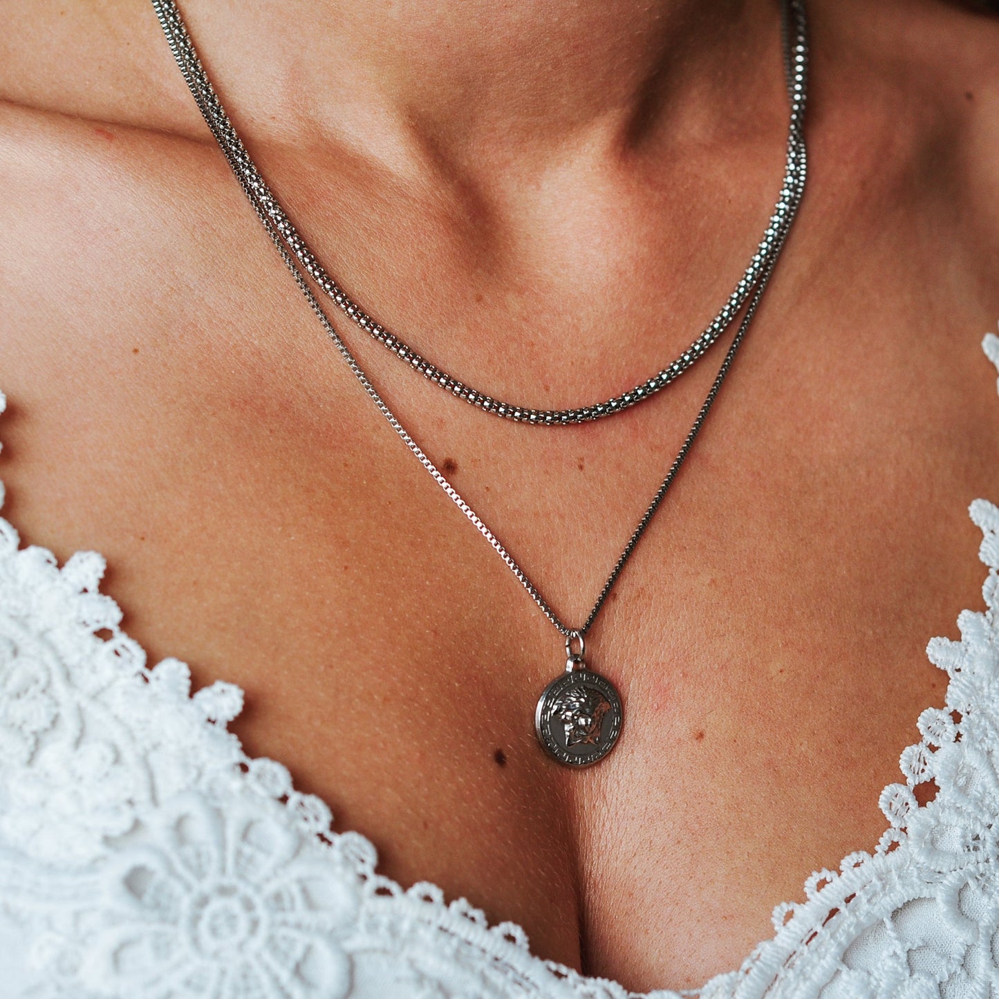 colar dourado prateado aço inox my golden girl joalheria bijuteria