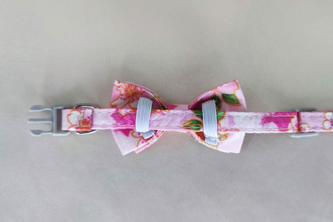 Floral Pink Mini Collar