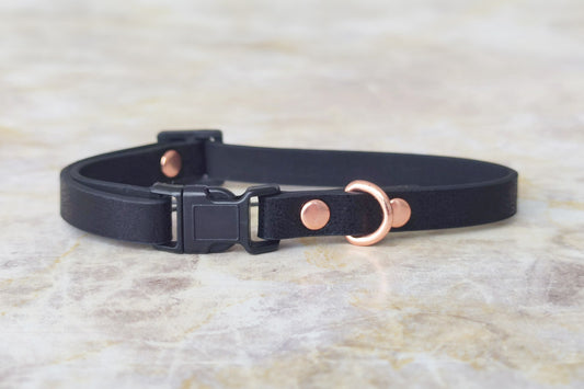 Coleira Sparkle Black Mini