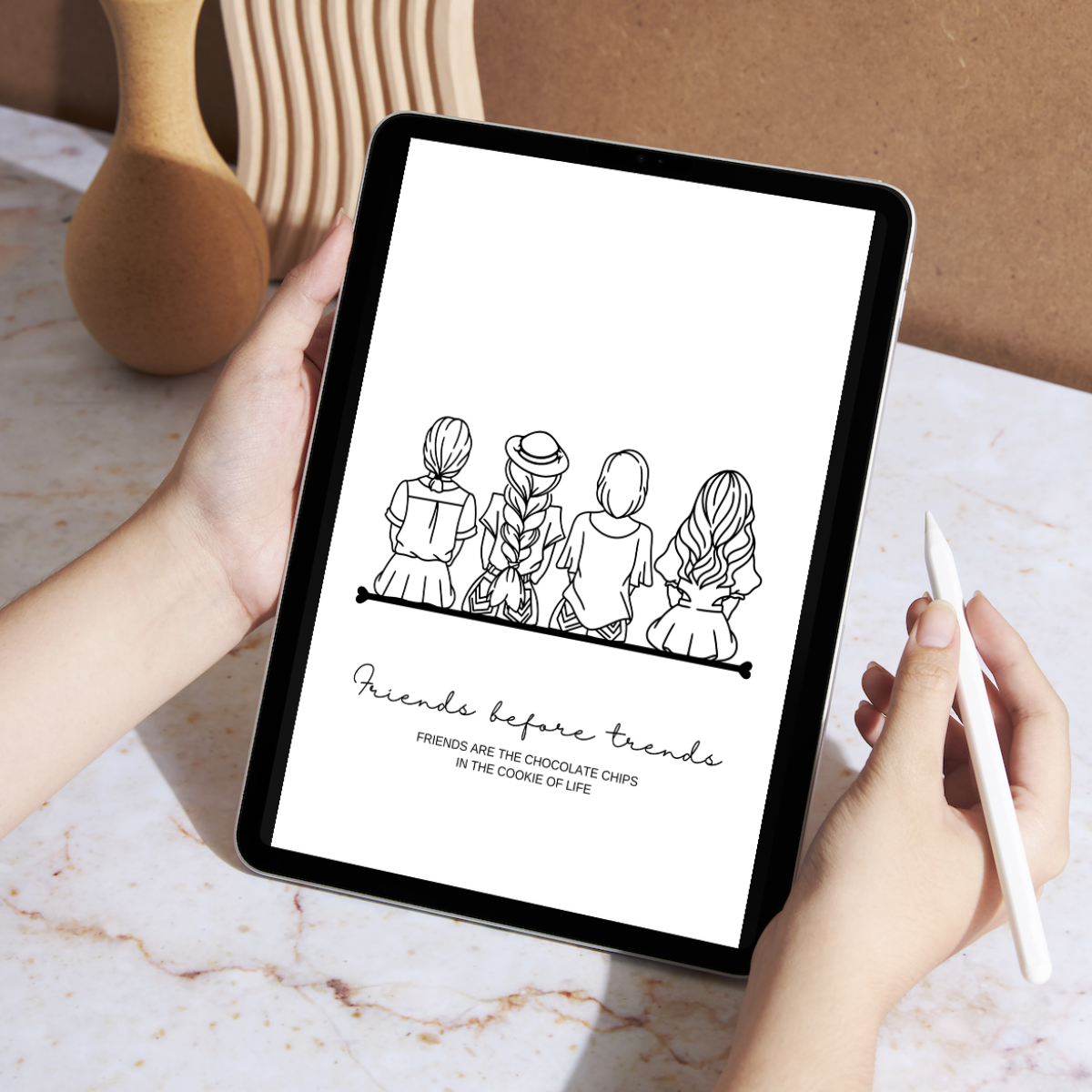 Quadro Amigas | Personalizado