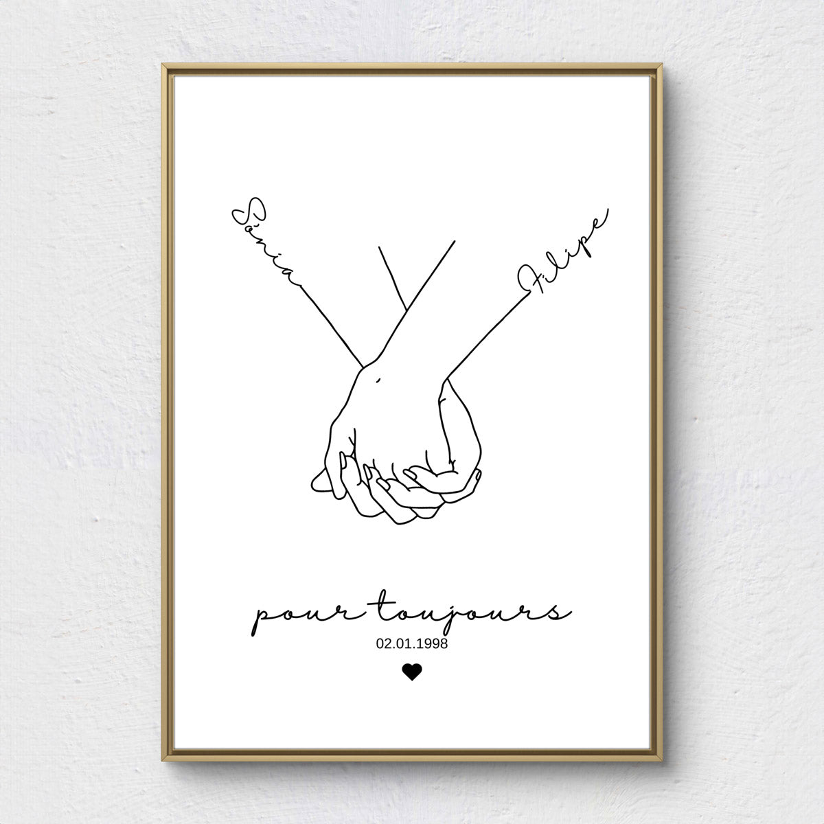 Quadro Lovers | Personalizado