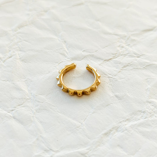 ear cuff dourado aço inox my golden girl joalheria bijuteria