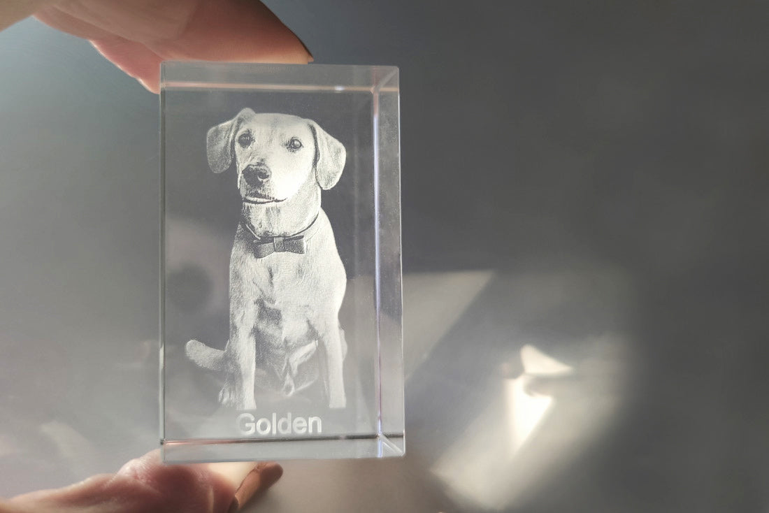 Memorial 3D Crystal - several sizes
