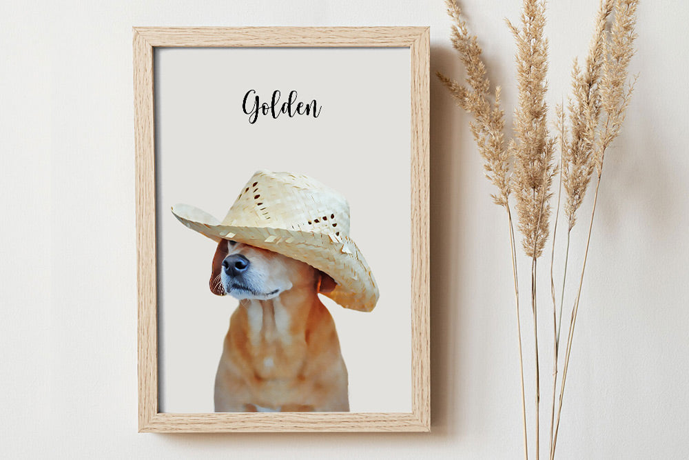 Custom pet portrait | memorial