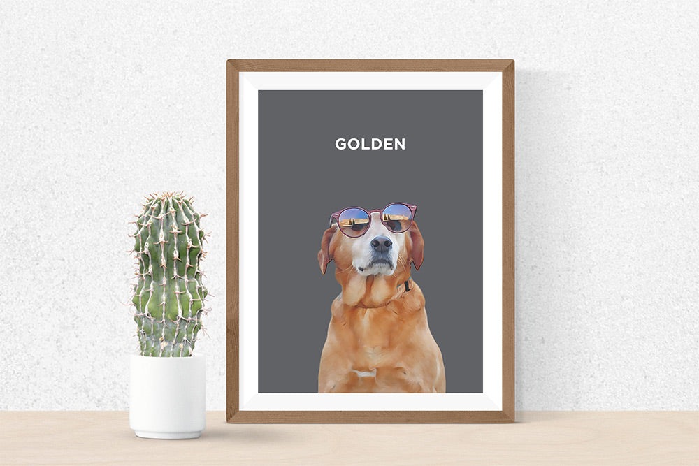 Custom pet portrait | memorial