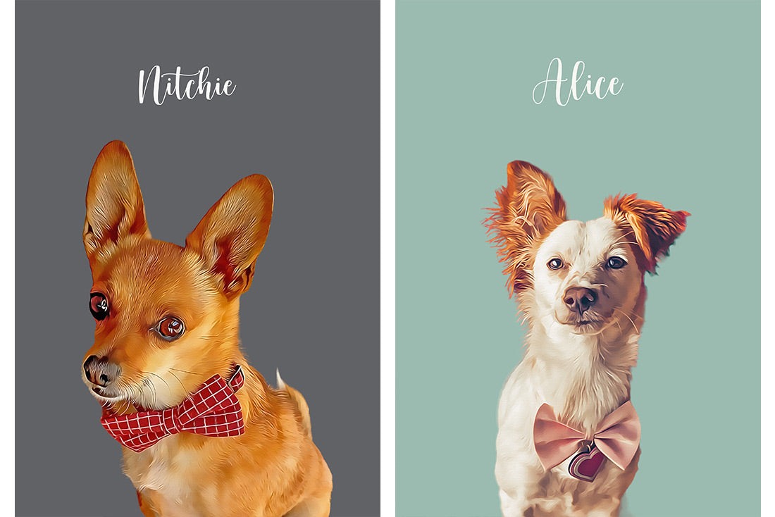 Custom pet portrait | memorial