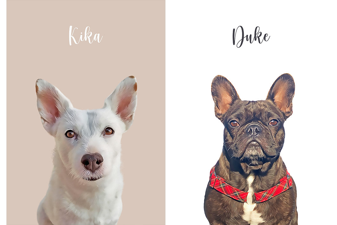 Custom pet portrait | memorial